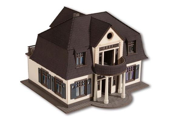 Noch 66507 Brennendes Freudenhaus mit micro-sound und Lichteffekte - H0 1:87 | Bild 3