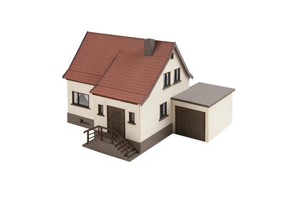 Noch 66606 Siedlungshaus mit Garage - H0 (1:87) | Bild 3