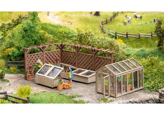 Noch 66805 Laser-Cut Deko-Set "Im Garten - H0 (1:87) | Bild 1