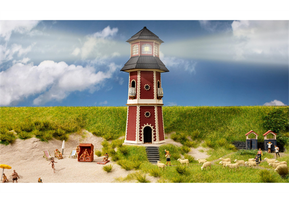 Noch 66831 Leuchtturm mit Lichtsignal - H0 (1:87) | Bild 1