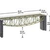 Noch 67027 Fischbauchbrücke 360 mm (Laser-Cut) - H0 (1:87) | Bild 3