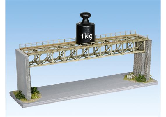 Noch 67028 Fischbauchbrücke 540 mm (Laser-Cut), H0 1:87 | Bild 5
