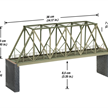 NOCH 67029 Kastenbrücke, mit Brückenköpfen - H0 (1:87) | Bild 3