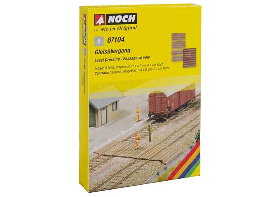 Noch 67104 Laser-Cut Gleisübergang, Spur 0 | Bild 2