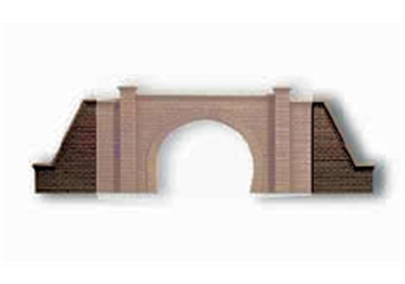 Noch Flügelmauern für Tunnel-Portal 2gl. HO