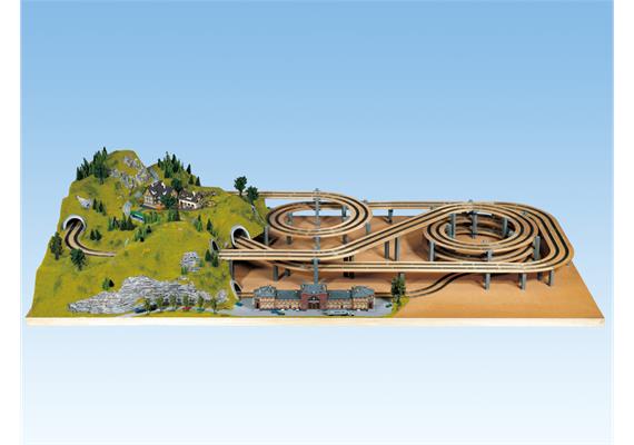 Noch-Laggies 53105 LAGGIES Gleiswendel-Komplettbausatz, Aufbaukreis - H0 (1:87) | Bild 3