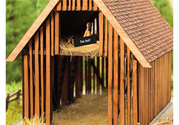 Noch Laser-Cut 66701 Liebes-Stadl HO | Bild 1