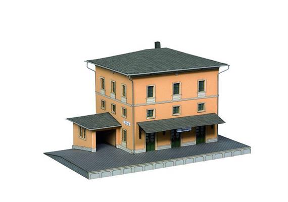 Noch Laser-Cut Bahnhof Tannau (Berg) HO | Bild 2