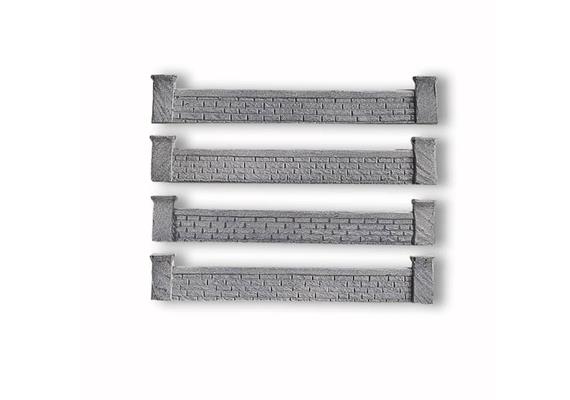 NOCH Villenmauer, 4 Stück, je 2,0 x 12 cm Spur H0 | Bild 1
