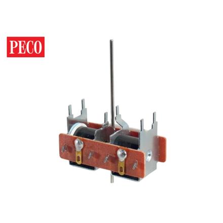 Peco PL-10E Doppelspulen-Weichenantrieb 2-2,4A - H0, H0m, N