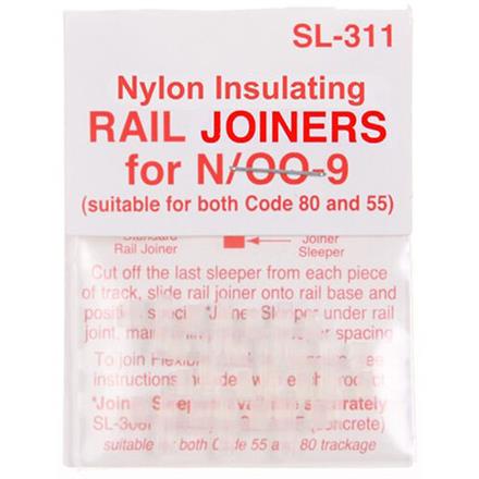 Peco SL-111 Isolier-Laschen Cd75 - H0 (1:87)