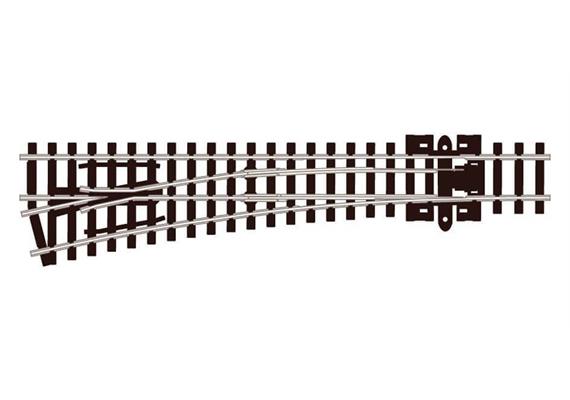 Peco SL-396 Weiche links miRa Cd80 Insulfrog - N (1:160)