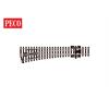 Peco SL-396 Weiche links, mittlerer Radius, Code 80, insulfrog - N (1:160)