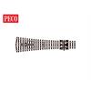 Peco SL-397 Y-Weiche, mittlerer Radius, rechts, Code 80, insulfrog - N (1:160)