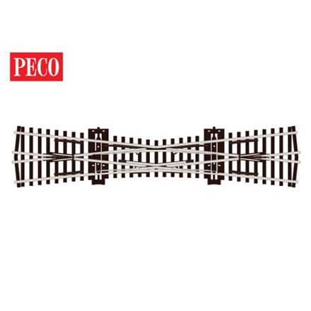Peco SL-80 Cd100 12° einfache Kreuzungsweiche - H0 (1:87)