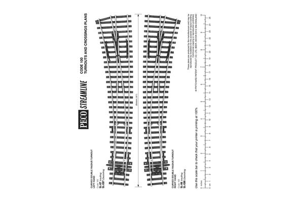 Peco SL-86 Bogenweiche rechts 12°, Code 100 - H0 1:87 | Bild 2