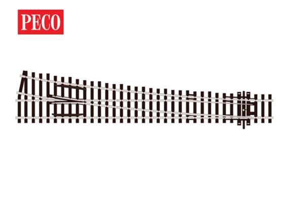 Peco SL-89 Weiche links, lang, 12° Cd 100 - H0 (1:87)