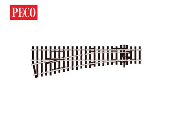 Peco SL-92 Weiche links 12°, Code 100 - H0 (1:87)