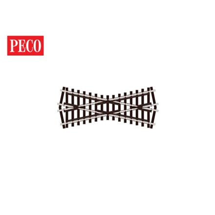 Peco SL-93 Cd100 24° Kreuzung, R 800mm - H0 (1:87)