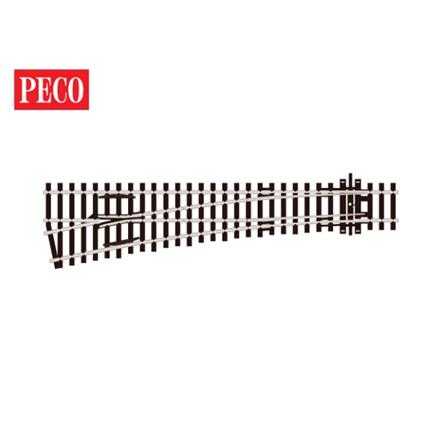 Peco SL-96 Weiche links mittlerer Radius, R 914, Cd. 100 - H0 (1:87)