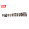 Peco SL-E389 Weiche links, lang, R 914 mm, 8°, Code 80, electrofrog - N (1:160)