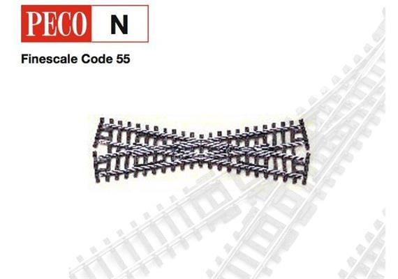 Peco SL-E393F N Kreuz 20 Cd 55 el - N (1:160)