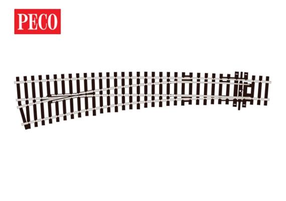Peco SL-E87 Bogenweiche links Code 100 electrofrog - H0 (1:87)
