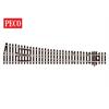 Peco SL-E88 Weiche rechts grosser Radius Cd100 electrofrog - H0 (1:87)