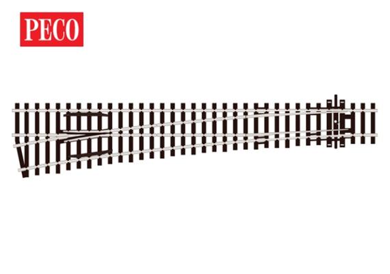 Peco SL-E89 Weiche links grosser Radius Cd100 electrofrog - H0 (1:87)