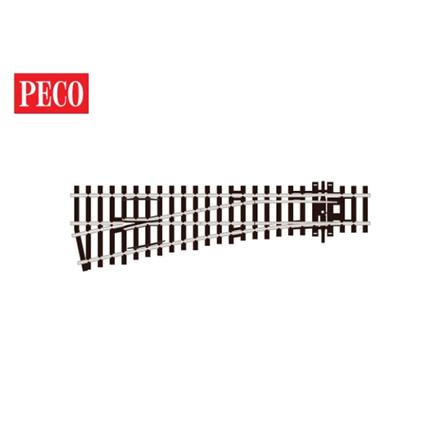 Peco SL-E92 Weiche links, kleiner Radius 12° Code 100 - H0 (1:87)