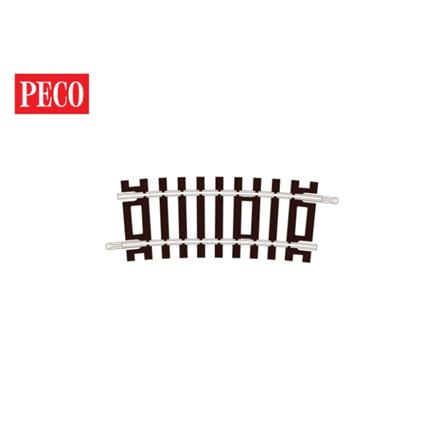 Peco ST-222 Gleis gebogen Radius 1 (371 mm, 11,25°, 1/32) Cd. 100 - H0 (1:87)