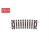 Peco ST-227 Gleis gebogen Radius 2 (438 mm, 11,25°, 1/32) Cd. 100 - H0 (1:87)
