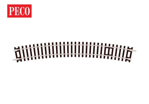 Peco ST-235 Gleis gebogen Radius 4 (571,5 mm, 22,5°, 1/16) Cd. 100 - H0 (1:87)