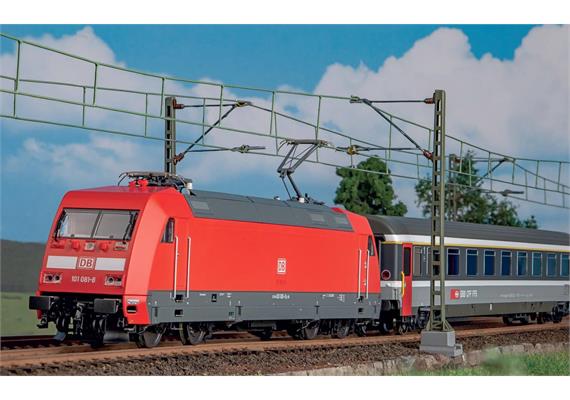 PIKO 51102 Sound-E-Lok BR 101 DB AG VI, inkl. PIKO Sound-Decoder, DCS 2L - H0 (1:87) | Bild 2