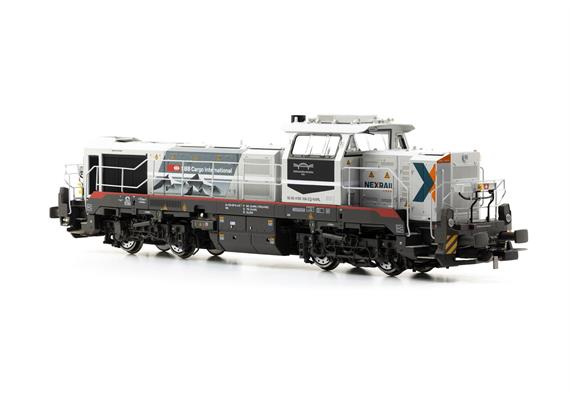 PIKO 52378 D-NXRL Nexrail Diesellok SBB Alppiercer DE 18 108-2, ACS - H0 (1:87) | Bild 3