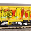 PIKO 54309 SBB Schienenreinigungswagen gelb mit Graffiti, Ep.V - H0 (1:87) | Bild 3