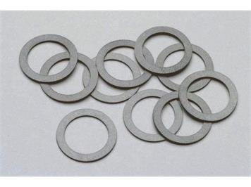 PIKO 56029 Haftreifen 7,9 x 3,8 mm für V200 und GTW, 10 Stück - H0 (1:87)