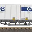 PIKO 58732 CH-AAE Containertragwagen bel. mit 2 20' Container Cargo Domino Ep. V - H0 | Bild 1