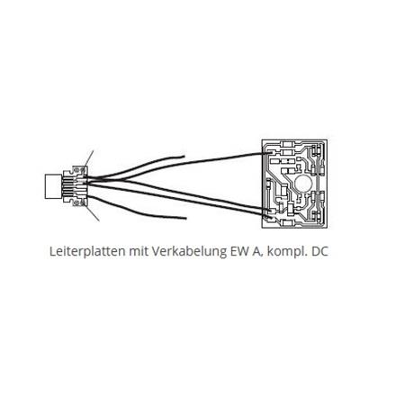 PIKO 59520-102 Leiterplatten mit Verkabelung Endwagen A, komplett, DC