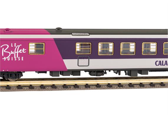 PIKO 94382 SBB Speisewagen EW II, Calanda Land Ep. IV - N (1:160) | Bild 3