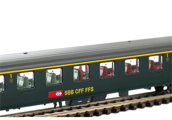 PIKO 94389 SBB EW I 1. Klasse mit neuer Schrift und grauem Dach, ohne Dachlüfter, EP.V - N | Bild 2