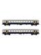 PIKO 96096 BLS 2er Set EWI 2x B mit Mittelschrift und Handgriffen, Ep. IV, DC - H0
