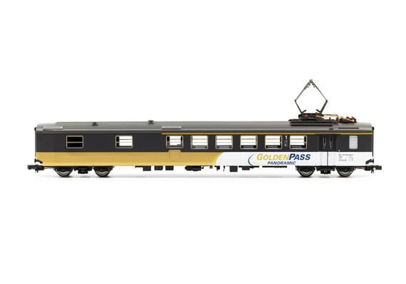 PIKO 96674 BLS Speisewagen GoldenPass, mit IB und Radkontakte, Ep. V-VI, DC - H0 1:87 | Bild 1