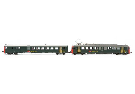 PIKO 96852 SBB RBe 4/4 1447+ BDt EW II mit roter Stirnfront, DC-Sound Ep | Bild 1