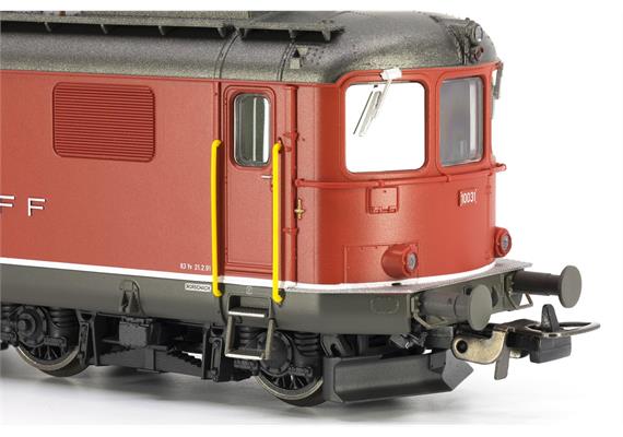PIKO 96879 SBB Re 4/4 l 10031 rot, 2. Serie, Wechselstrom digital mit Sound, H0 (1:87) | Bild 4