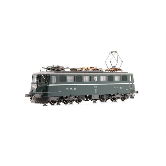 PIKO 97214 SBB Kantonslok Ae 6/6 11409 BASELLAND grün, Ep. IV, DCS - H0 (1:87)