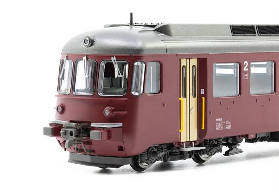 PIKO 97257 SBB Triebzug RABDe 12/12 1116, Dach Panzergrau, Ep. VI/V, DC | Bild 6