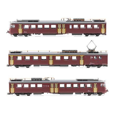 PIKO 97259 SBB Triebzug RABDe 12/12 1116, Dach Panzergrau, Ep. VI/V, ACS