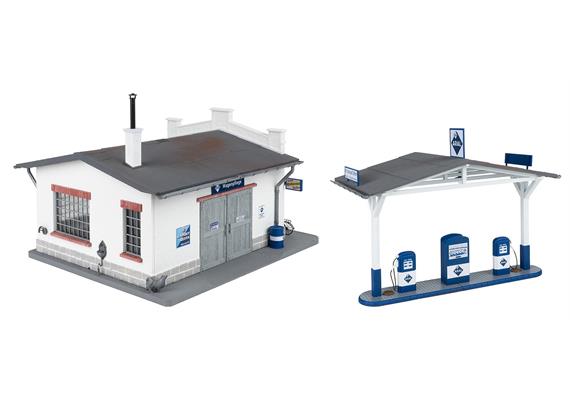 POLA 330821 Tankstelle mit Werkstatt - Spur G IIm (1:22,5) | Bild 6