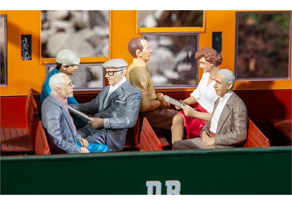 POLA 331503 6 sitzende Waggon-Reisende III - Spur G | Bild 2